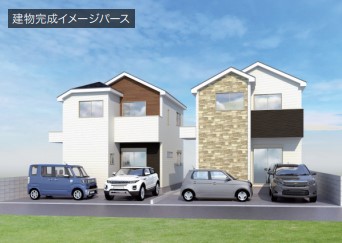 【西八王子駅・新築分譲住宅】八王子市散田町2丁目1期全2棟 2号棟 ◎駐車場2台(※車種による)◎西八王子駅・めじろ台両駅徒歩利用可能《同施工メーカーモデルハウス内覧可》
