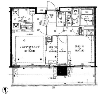 【八王子駅・中古マンション】シティタワー八王子フレシア　◎八王子駅直結！◎22階部分のため眺望良好